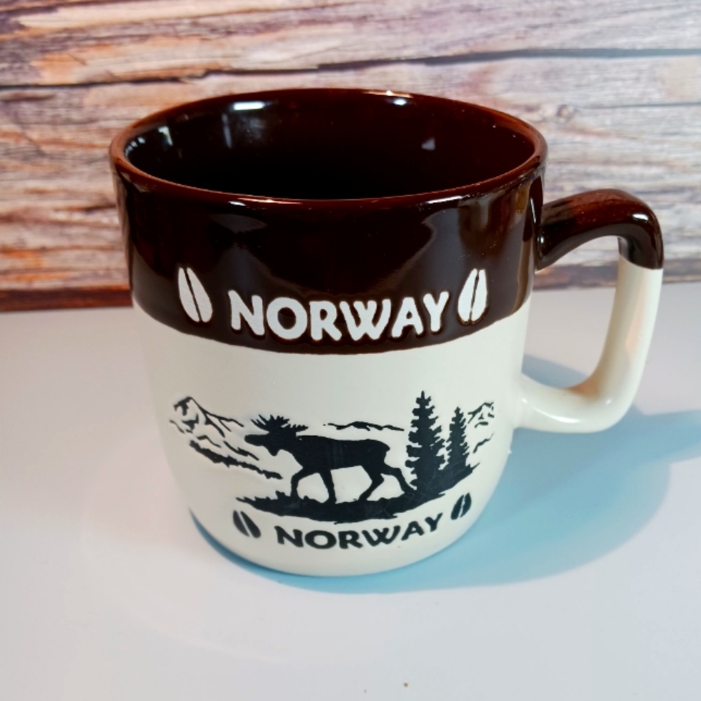 Norway Moose Nord Suvenir Mug